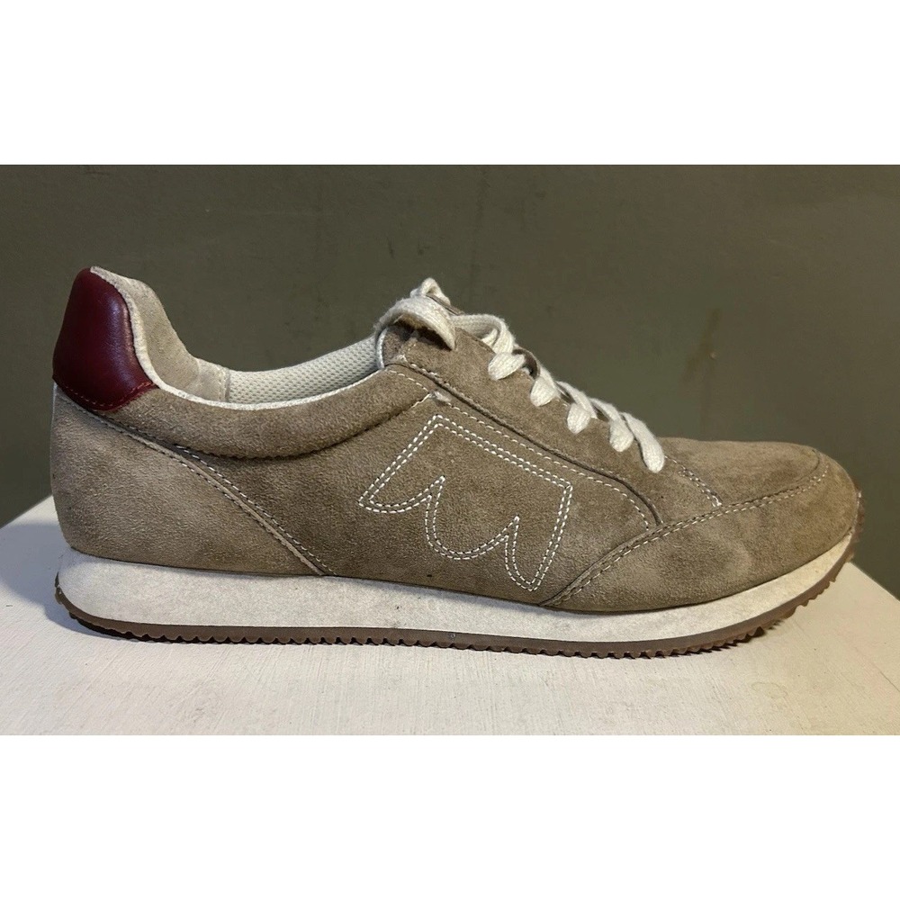 Birdies The Roadrunner Womens Sz  10 Brown Suede Lace Up Athletic Sneaker Fupuun